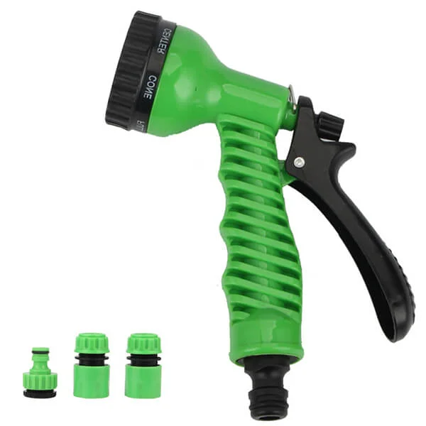 7 Spray Patterns Hand Sprayer Water Garden Hose Nozzle - EVERPEAKTOOLS